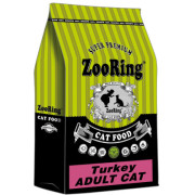 ZooRing Adult Cat Turkey корм сухой с пребиотиком для кошек индейка