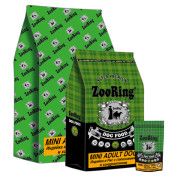 ZooRing Adult Dog Mini корм сухой для взрослых активных собак мелких и средних пород с глюкозамином и хондроитином, индейка