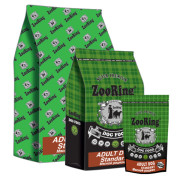 ZooRing Adult Dog Standart корм сухой для молодых и взрослых собак всех пород, которым требуется пониженное содержание протеина и жира, мясной рацион