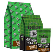 ZooRing Adult Dog Standart корм сухой для взрослых собак средних и крупных пород, птичий микс