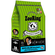 ZooRing Beautiful Hair&Skin Turkey&Seaweed корм сухой для кошек для красивой шерсти и кожи индейка с морскими водорослями