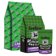 ZooRing Lamb&Rice корм сухой для взрослых собак средних и крупных пород, склонных к аллергии, страдающих плохим пищеварением, ягненок