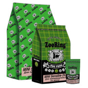 ZooRing Mini Sensible Dog корм сухой для взрослых собак мелких и средних пород, привередливых к вкусу пищи, индейка