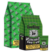 ZooRing Mini Sensitive Adult Dog корм сухой для взрослых собак мелких и средних пород с чувствительным пищеварением с пробиотиками, индейка