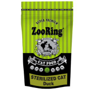 ZooRing Sterilized Cat Duck корм сухой для стерилизованных кошек утка