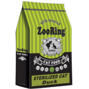 ZooRing Sterilized Cat Duck корм сухой для стерилизованных кошек утка