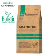 Grandorf Turkey Maxi корм сухой для взрослых собак крупных пород с нормальной активностью, чувствительным пищеварением или склонных к аллергии