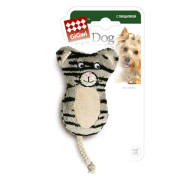 GiGwi игрушка для собак Кот с 2-мя пищалками