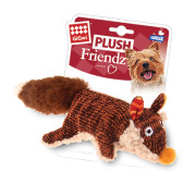 GiGwi игрушка для собак Лиса с пищалкой Тип-2