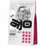 AJO Cat Skin & Hair корм сухой для кошек здоровая кожа и красивая шерсть