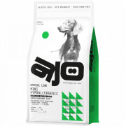 AJO Dog Mini Hypoallergenic корм сухой для взрослых собак миниатюрных и малых пород, склонных к аллергиям, с гречкой