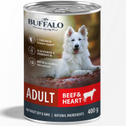 Mr.Buffalo ADULT консервы для собак, говядина и сердце