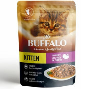 Mr.Buffalo KITTEN консервы для котят, индейка в соусе