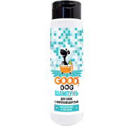 GOOD Dog Шампунь для собак с короткой шерстью, увлажнение и питание