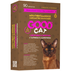 GOOD Cat Мультивитаминное лакомcтво для кошек, здоровье и энергия
