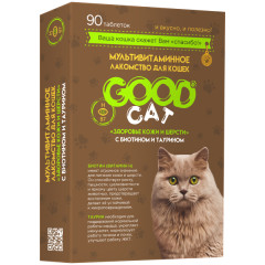 GOOD Cat Мультивитаминное лакомcтво для кошек, здоровье шерсти и кожи
