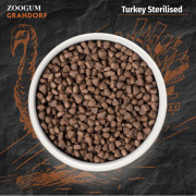Grandorf Adult Sterilised Turkey корм сухой для взрослых стерилизованных кошек, кастрированных котов от 1 года и пожилых кошек с чувствительным пищеварением или склонных к аллергии с индейкой