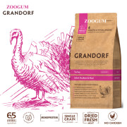 Grandorf Turkey Adult Medium & Maxi корм сухой для взрослых собак средних и крупных пород с нормальной активностью, чувствительным пищеварением или склонных к аллергии