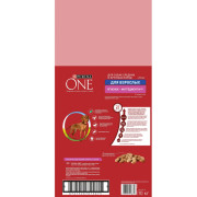 Purina ONE корм сухой для взрослых собак средних и крупных пород, с высоким содержанием ягненка и с рисом