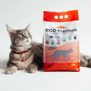 ECO-Premium Лаванда комкующийся наполнитель для кошачьего туалета