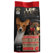 LEO&LUCY Holistic сухой корм полнорационный для взрослых собак всех пород с ягненком, яблоком и биодобавками