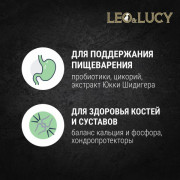 LEO&LUCY Holistic сухой корм полнорационный для взрослых собак всех пород с ягненком, яблоком и биодобавками