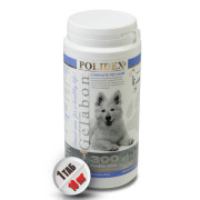 POLIDEX 300 Гелабон плюс профилактика и лечение заболеваний суставов, костей для щенков и собак крупных пород 300таб.