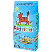 Pretty Cat Aroma Fruit CLUB впитывающий глиняный наполнитель для кошачьего туалета