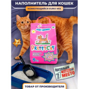 Pretty Cat Euro Mix CLUB бентонитовый комкующийся наполнитель для кошачьего туалета
