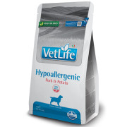FARMINA Vet Life Dog HYPOALLERGENIC PORK & POTATO CANINE диетический сухой корм для собак для снижения пищевой аллергии, пищевая непереносимость, свинина с картофелем