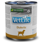 FARMINA Vet Life NATURAL DIET DOG DIABETIC диетический корм для собак для регуляции поступления глюкозы при сахарном диабете