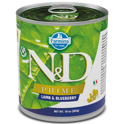 FARMINA N&D DOG PRIME LAMB & BLUEBERRY влажный корм для собак ягненок и черника