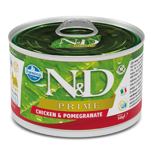 FARMINA N&D DOG PRIME CHICKEN & POMEGRANATE MINI влажный корм для собак мелких пород курица и гранат