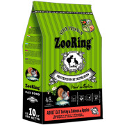 ZooRing ADULT CAT TURKEY&SALMON&APPLES полнорационный сухой корм для взрослых кошек всех пород индейка и лосось с яблоками