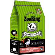 ZooRing STERILIZED CAT Duck&Lingonberry полнорационный сухой корм для стерилизованных кошек и кастрированных котов утка с брусникой