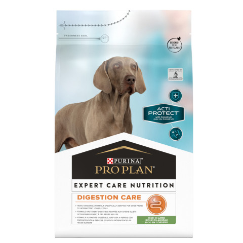 Pro Plan ActiProtect сухой корм для взрослых собак с чувствительным пищеварением, с высоким содержанием ягненка