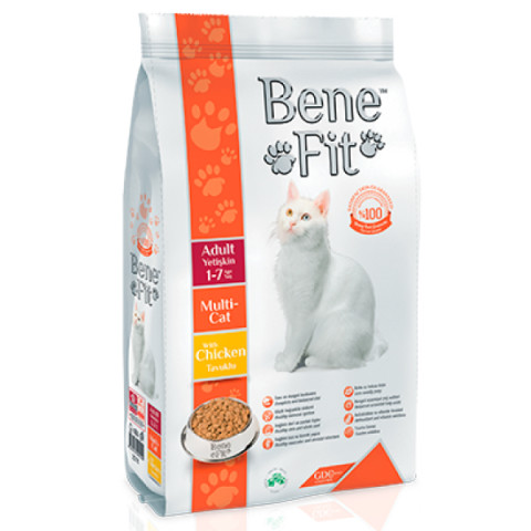 Benefit Adult Multi-Cat with Chicken корм сухой для кошек с курицей