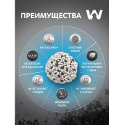 Wonder White Carbon Effect Long Hair Наполнитель комкующийся c активированным углем без ароматизатора для длинношерстных кошек