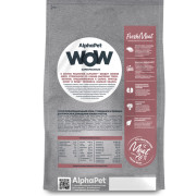 AlphaPet Superpremium WOW сухой для взрослых домашних кошек с говядиной и печенью