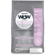 AlphaPet Superpremium WOW сухой корм для взрослых кошек c уткой и потрохами