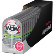 AlphaPet WOW Superpremium влажный корм для взрослых кошек с чувствительным пищеварением кролик с потрошками нежные ломтики в соусе