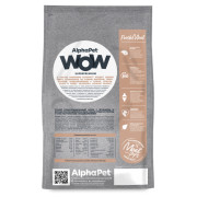 AlphaPet WOW Superpremium сухой корм для взрослых собак средних пород с чувствительным пищеварением, с ягненком и бурым рисом
