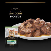 Влажный корм PRO PLAN Sterilised MAINTENANCE для взрослых стерилизованных кошек, с лососем в соусе