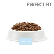 PERFECT FIT корм сухой для кастрированных котов и стерилизованных кошек с лососем