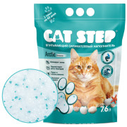 Cat Step Arctic Breeze наполнитель для кошек впитывающий силикагелевый