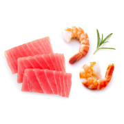 Grandorf FRESH Tuna with shrimp in jelly для кошек всех возрастов с нормальной активностью, чувствительным пищеварением или склонных к аллергии, филе тунца с креветками в желе
