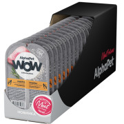 AlphaPet WOW Superpremium влажный полнорационный корм для котят, беременных и кормящих кошек нежные ломтики индейки в соусе