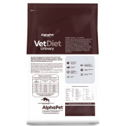 AlphaPet VetDiet Urinary сухой полнорационный диетический корм для взрослых кошек и котов, рекомендованный при заболеваниях нижних отделов мочевыводящих путей