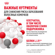 Royal Canin Hairball Care корм влажный для взрослых кошек, рекомендуется для снижения риска образования волосяных комочков, мелкие кусочки в соусе