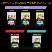 Влажный корм Pro Plan Sterilised MAINTENANCE для взрослых стерилизованных кошек, паштет с океанической рыбой